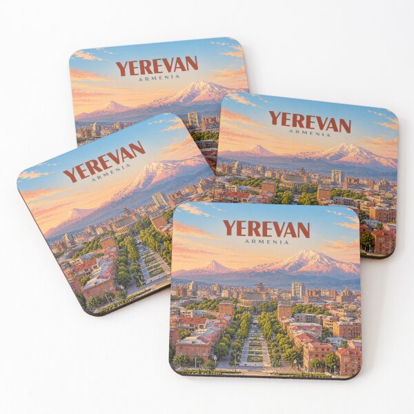 Item preview, Yerevan Vintage Armenian City Art designed and sold by MichaeIRellov.