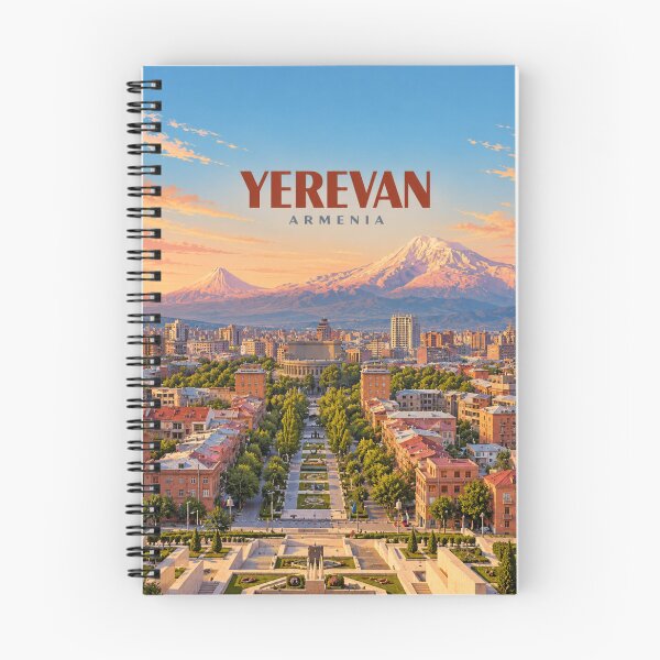 Item preview, Yerevan Vintage Armenian City Art designed and sold by MichaeIRellov.