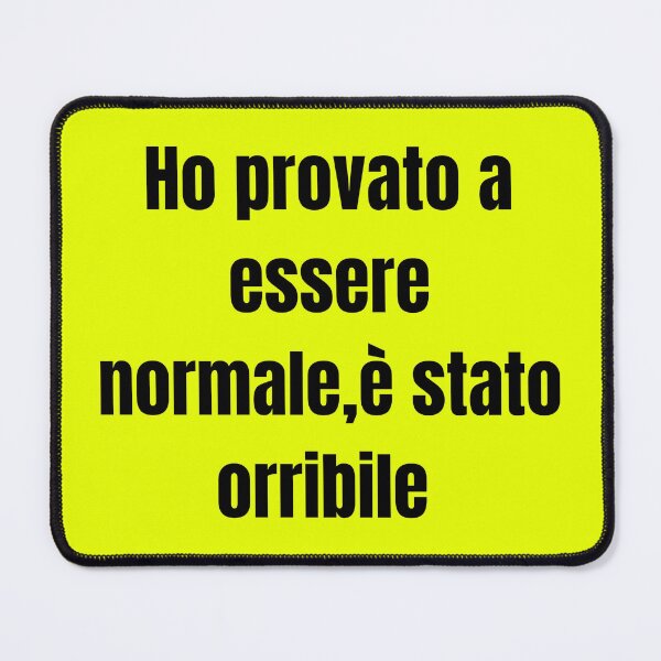 Item preview, Ho provato a essere normale, è stato orribili - frase ironica designed and sold by IronySupply.
