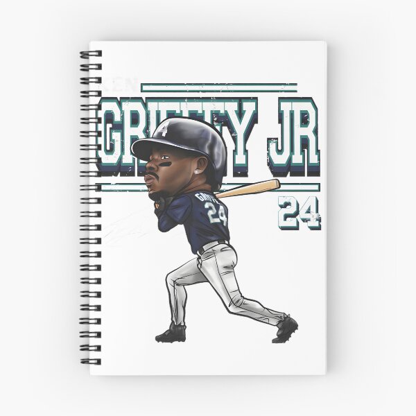 Item preview, Ken Griffey Jr Seattle Mariners Cartoon Illustration Design designed and sold by StudioPlugLife.