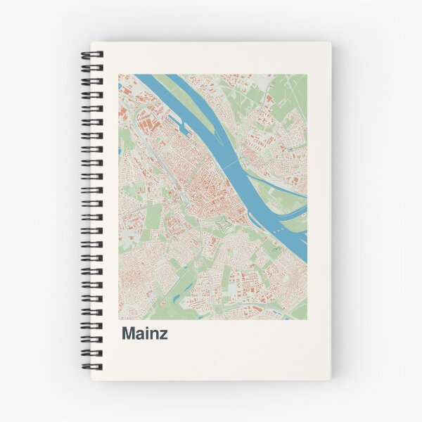 Item preview, Mainz Minimalistic Map Art designed and sold by MapsNerd.