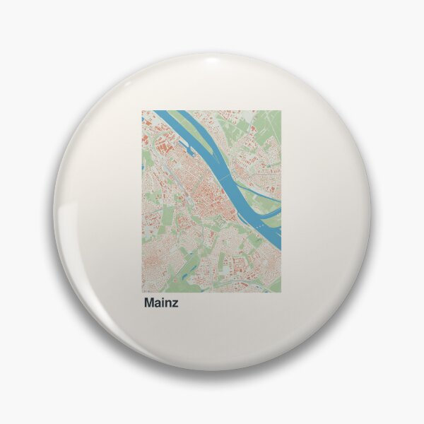 Item preview, Mainz Minimalistic Map Art designed and sold by MapsNerd.