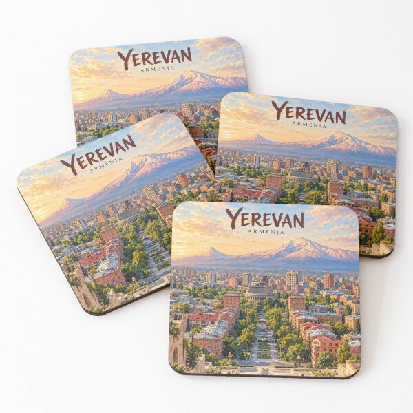 Item preview, Yerevan Painterly Armenian City Impression designed and sold by MichaeIRellov.