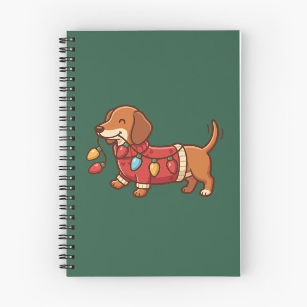 Item preview, Dachshund Tangled in Christmas Lights designed and sold by Rariks.
