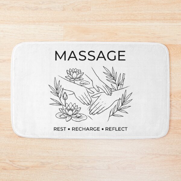 Artikelvorschau, Massage-Therapie Lotusblumen-Linienkunst – Ruhe, Erholung, Reflexion entworfen und verkauft von PetalsPaws.