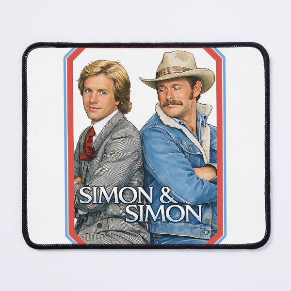 Item preview, Simon and Simon Crime Action Detective Drama Inspired Design designed and sold by LyS-Art.