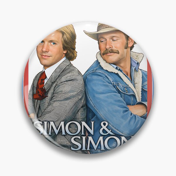Item preview, Simon and Simon Crime Action Detective Drama Inspired Design designed and sold by LyS-Art.