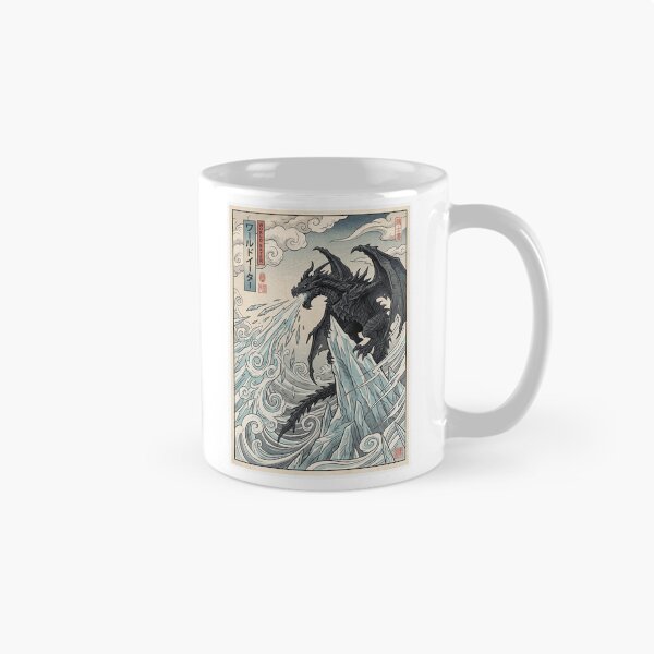 Item preview, Dragón de Escarcha, Pico Helado, Grabado Japonés en Madera designed and sold by Flying Doggo.