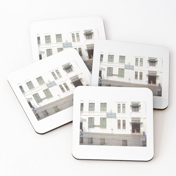 Item preview, vintage picture of museum in old town  designed and sold by ny-art.
