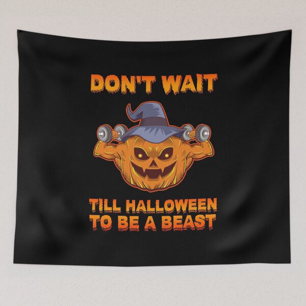 Item preview, Funny Halloween Workout T-shirt. Gym T-shirt for Halloween. designed and sold by KsuAnn.