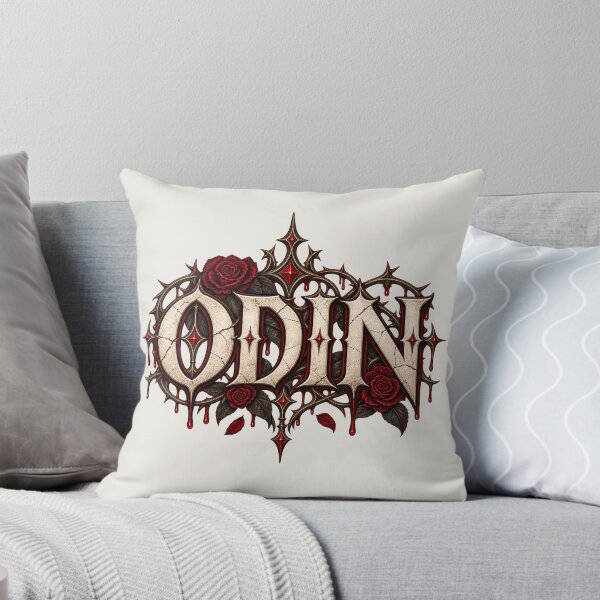 Item preview, Odin Gothic Roses Norse God Dark Fantasy Design designed and sold by MetaModel Editions.