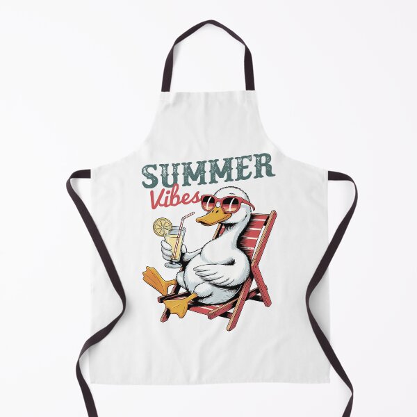 Item preview, Summer Vibes Relaxing Duck designed and sold by sazuii.