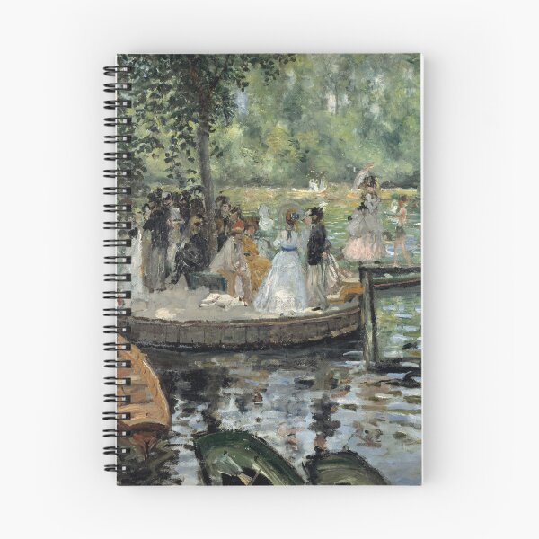 Item preview, Renoir's La Grenouillère, an impressionist bathing scene designed and sold by Shoupay.