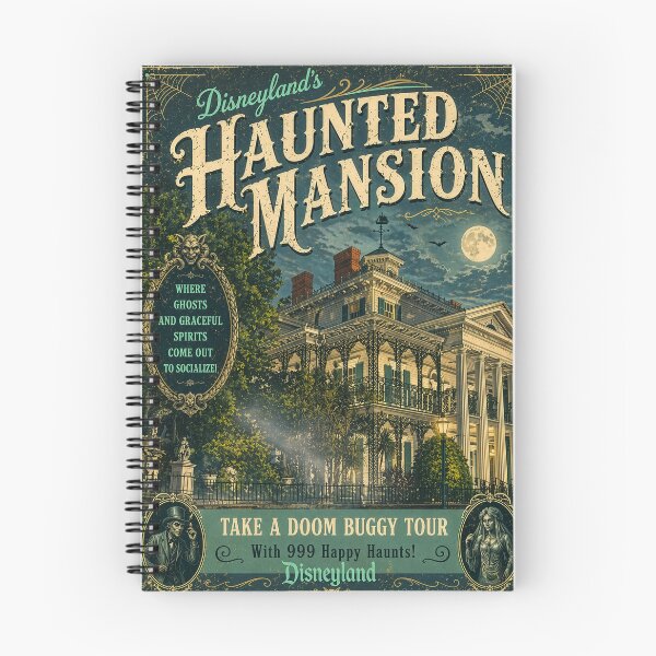 Item preview, A Spirited Tribute to Disneyland’s Haunted Mansion designed and sold by Shirts With Pride.