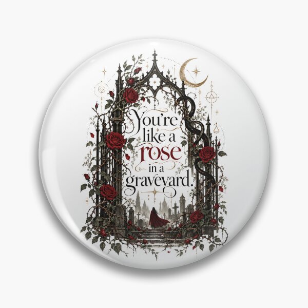 Item preview, Eres como una rosa en un cementerio – Alchemised designed and sold by daintyriot.