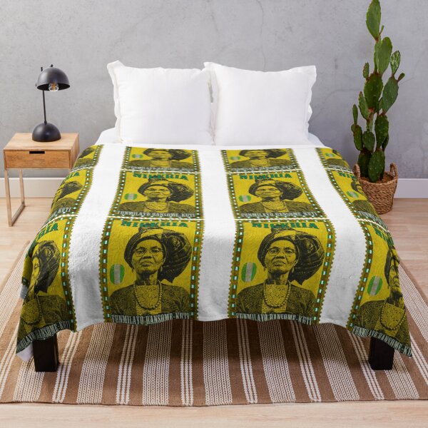 Item preview, Funmilayo Ransome-Kuti Nigeria Vintage Postage Stamp - Lioness of Lisabi - Nigerian Suffragist designed and sold by Youngkev-arts.