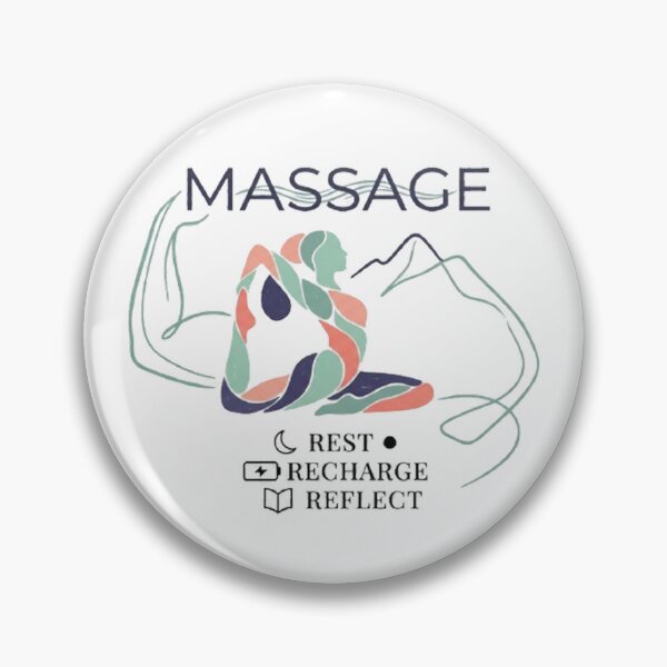 Item preview, Massage Therapy Abstract Wellness - Rest Recharge Reflect designed and sold by PetalsPaws.