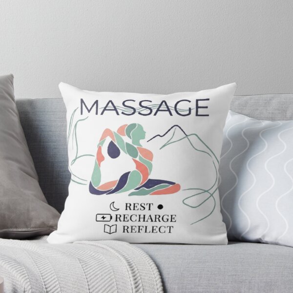 Item preview, Massage Therapy Abstract Wellness - Rest Recharge Reflect designed and sold by PetalsPaws.