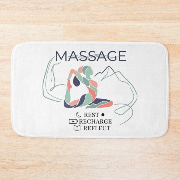 Artikelvorschau, Abstrakte Wellness-Massagetherapie – Erholung, Auftanken, Reflektieren entworfen und verkauft von PetalsPaws.