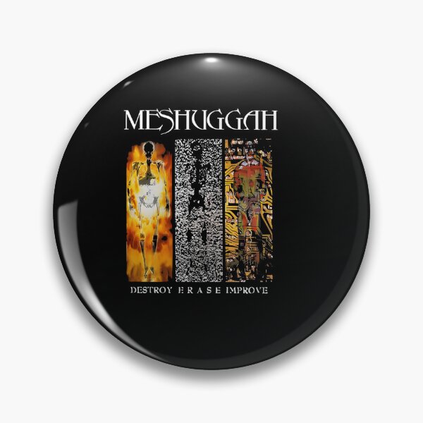 Item preview, Meshuggah Destroy Erase Improve designed and sold by QuirkNestArt.