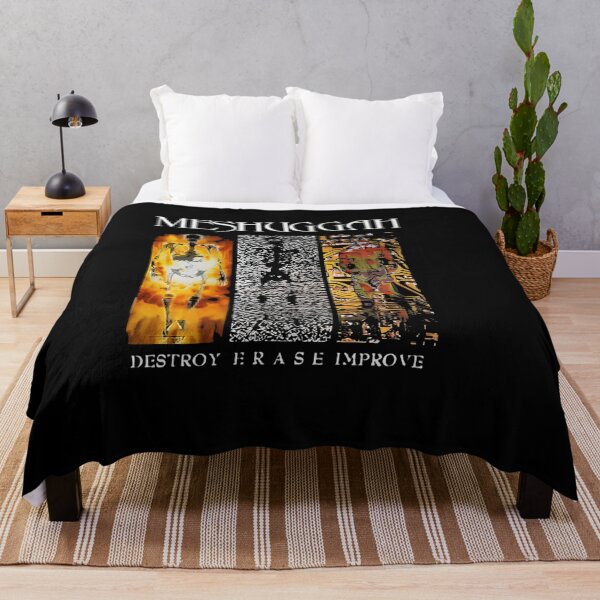 Item preview, Meshuggah Destroy Erase Improve designed and sold by QuirkNestArt.