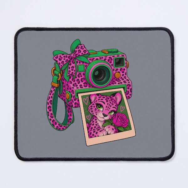 Item preview, Pink Leopard Snapshot – Wild & Sweet designed and sold by Aimetoi.