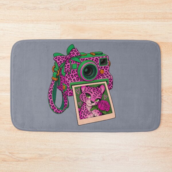 Item preview, Pink Leopard Snapshot – Wild & Sweet designed and sold by Aimetoi.