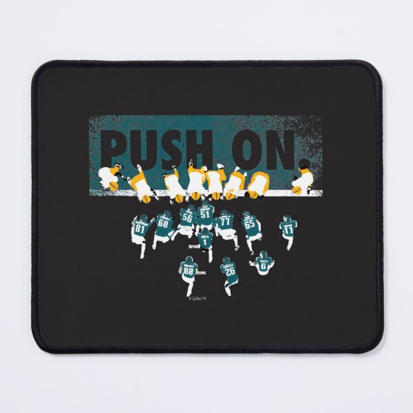 Item preview, Push On Philadelphia Football Inspirational Sports Design designed and sold by storeapp.