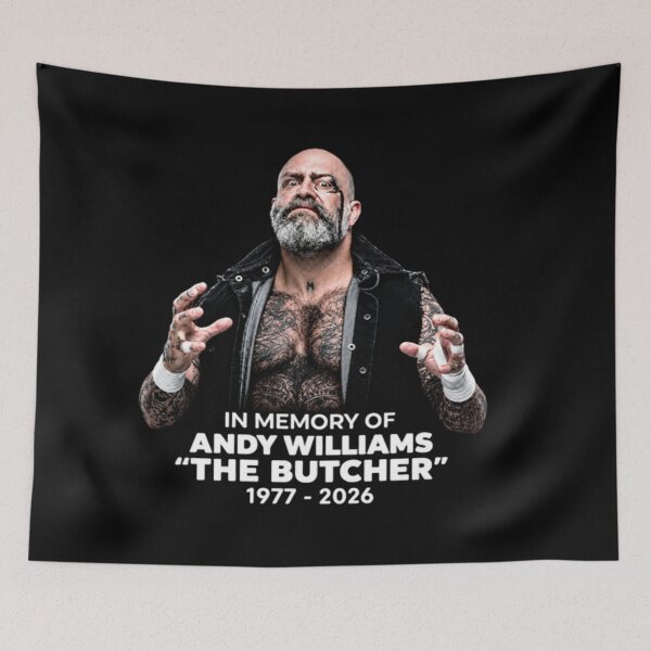Item preview, Andy "The Butcher" Williams designed and sold by robbieserArt.