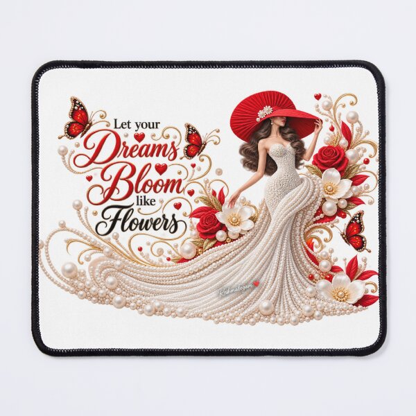 Item preview, Dreams Bloom Like Flowers Woman designed and sold by Reshmakhan.
