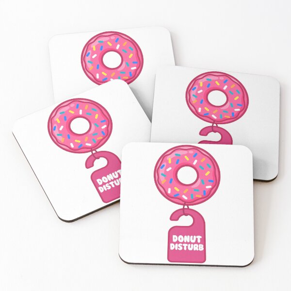 Item preview, Donut Disturb Funny Door Hanger Donut T-Shirt designed and sold by ApparelOutpost.