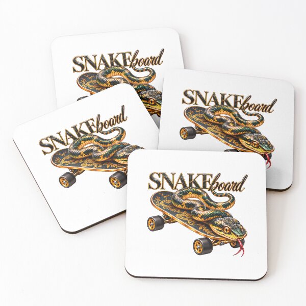Item preview, Surreal Snake Skateboard Fantasy Art designed and sold by VISO-art.