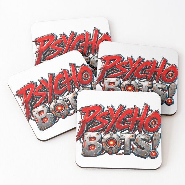 Item preview, Psycho Bots! Logo Design designed and sold by Moviebuff91.