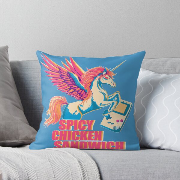 Item preview, Spicy Chicken Sandwich Unicorn designed and sold by missmelodyferal.
