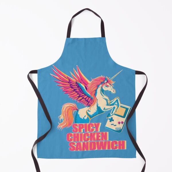 Item preview, Spicy Chicken Sandwich Unicorn designed and sold by missmelodyferal.
