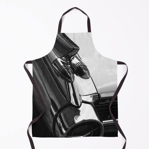 Item preview, Art deco 1950's automobile vintage chrome tail fin black and white classic photograph designed and sold by Astrid Arkhangelsky.