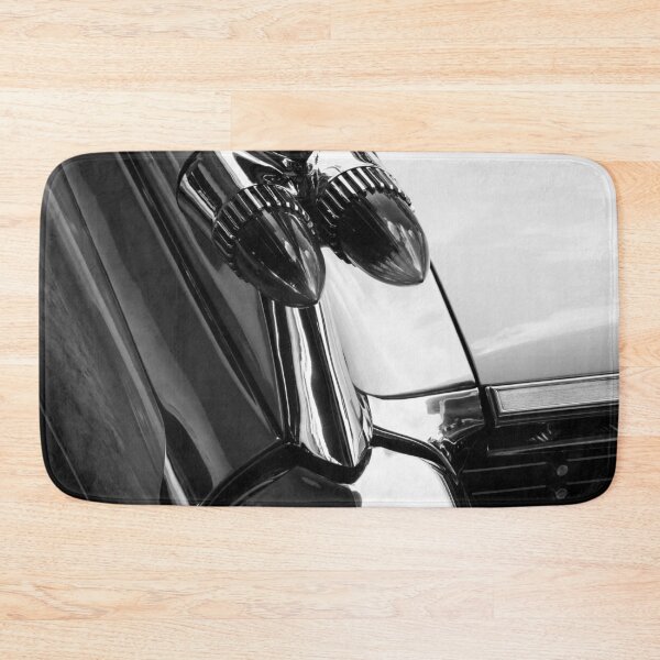 Item preview, Art deco 1950's automobile vintage chrome tail fin black and white classic photograph designed and sold by Astrid Arkhangelsky.