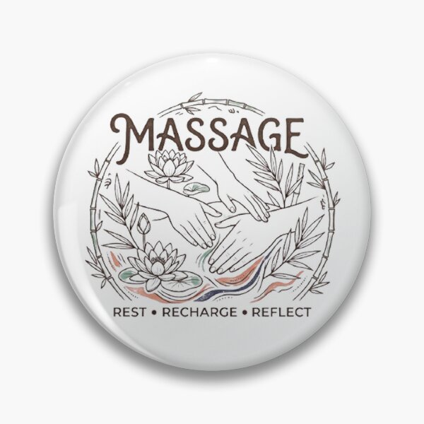 Item preview, Massage Therapy Lotus Bamboo Frame - Rest Recharge Reflect designed and sold by PetalsPaws.