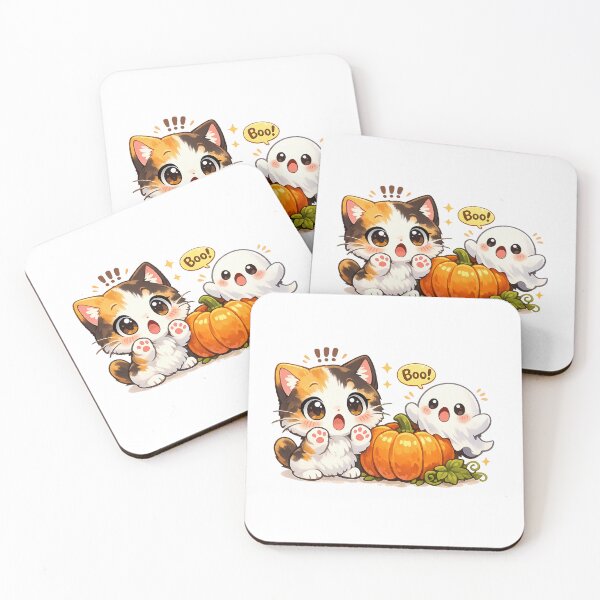 Item preview, Pumpkin Boo Kitty designed and sold by Sommium .