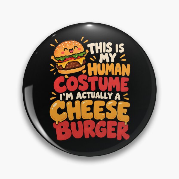 Artikelvorschau, Das ist mein menschliches Kostüm, ich bin eigentlich ein Cheeseburger. entworfen und verkauft von a-turner-paint.