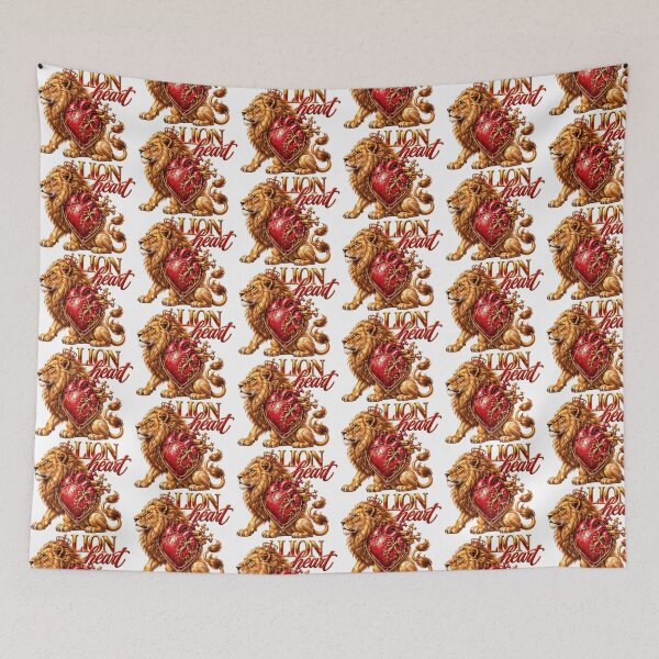 Item preview, Majestic Lion Heart Surreal Artwork designed and sold by VISO-art.