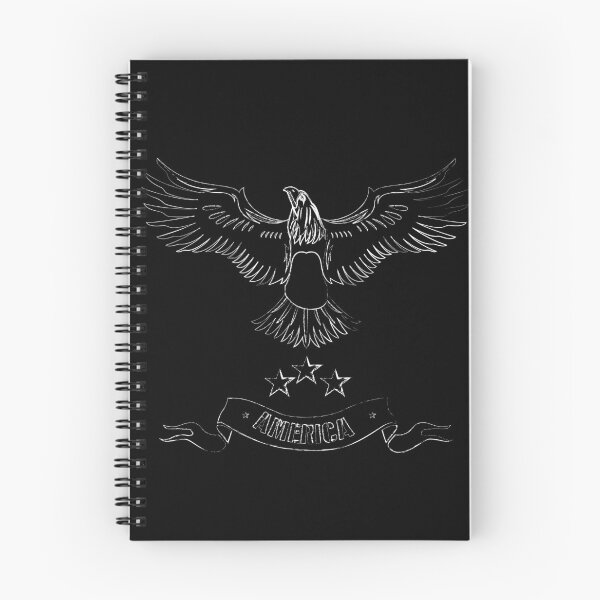 Item preview, vinatge style grunge eagle line style t shirt designed and sold by T-Project.