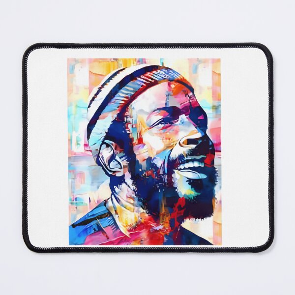 Item preview, Marvin Gaye Inspired Abstract Paintings Artwork designed and sold by Brina M.