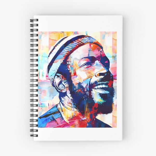 Item preview, Marvin Gaye Inspired Abstract Paintings Artwork designed and sold by Brina M.