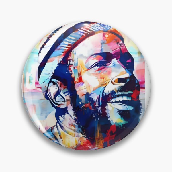 Item preview, Marvin Gaye Inspired Abstract Paintings Artwork designed and sold by Brina M.