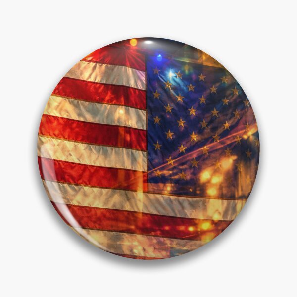 Item preview, Stars and Stripes in Electric Light designed and sold by Kimberly Palmer.