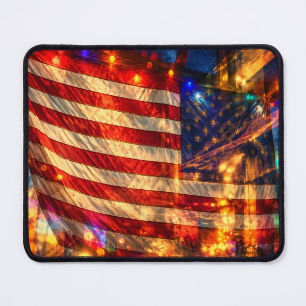 Item preview, Stars and Stripes in Electric Light designed and sold by Kimberly Palmer.