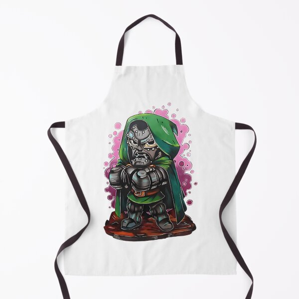 Item preview, Dark Villain Inspired Illustration with Menacing Mask and Hooded Cloak designed and sold by W FASHION.