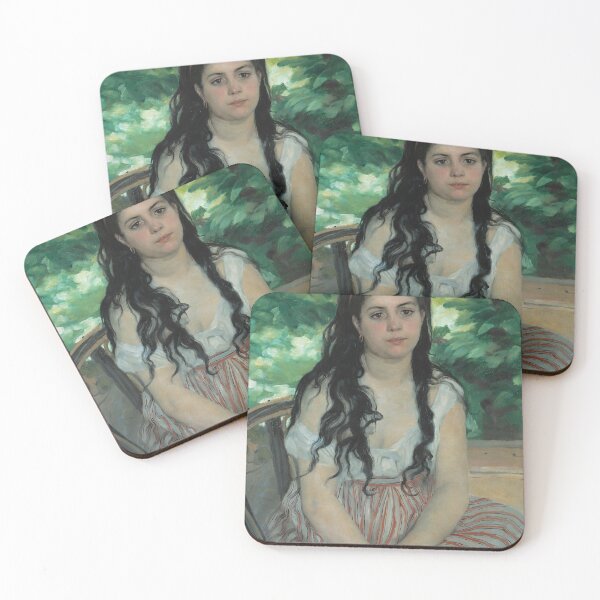 Item preview, In Summer – Impressionist Portrait of Renoir designed and sold by Shoupay.