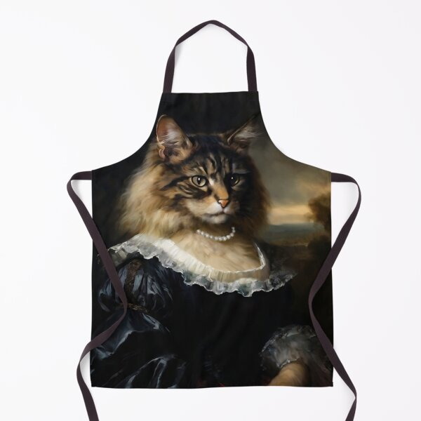 Item preview, Anthropomorphic Victorian Cat Portrait: Lady Meowlisa | Cat Art designed and sold by UnhingedBird.